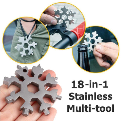 18-in-1 Snowflake Multi-Tool.