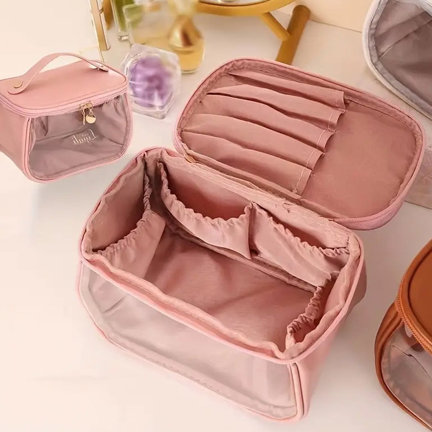 Multi-Functional Portable Makeup Bag Organizer